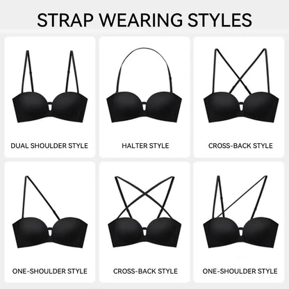 Final 3 Hours: 60%OFF🔥 Seamless Front Closure Bra With Adjustable Straps