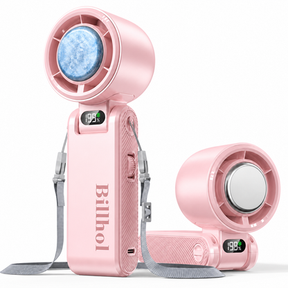 2026 HOT SALE50K+ BVJ®SOLD!❄️ 50% OFF! Mosquito-Repelling Turbo Handheld Fan – 16900 RPM, 6 speeds, LED display. 3000mAh battery, 10.7hrs cooling. Pocket‑sized power! 🌬️✨🦟