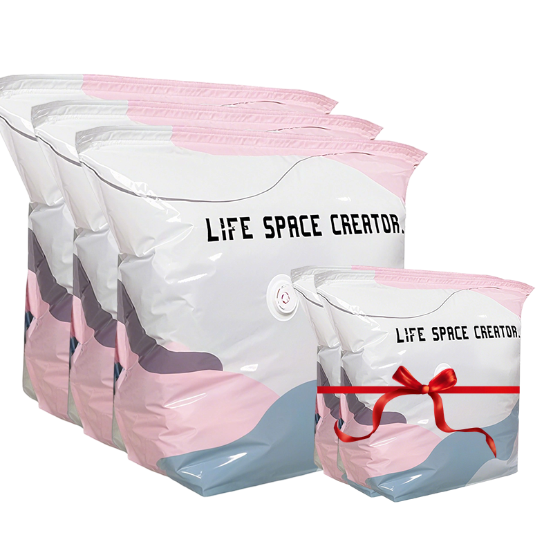 Devareon®🧳💨 40% OFF! No‑Pump Vacuum Storage Bags – Press & seal, no pump needed. Saves 80% space, keeps clothes dry & dust‑free. Perfect for bulky bedding & off‑season gear. 🛏️🗄️